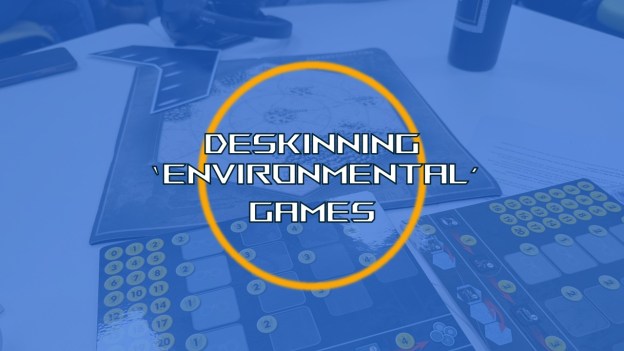 Deskinning environmental games.