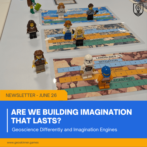 Are we building imagination that lasts? Geoscience Differently and Imagination Engines.